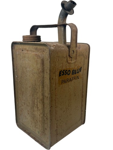 Esso blau paraffin vintage - esso,