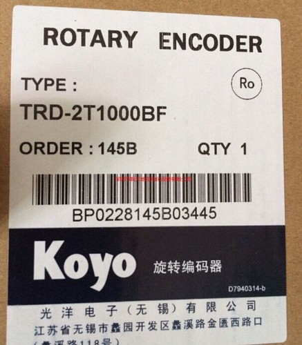 New koyo rotary encoder in - koyo,