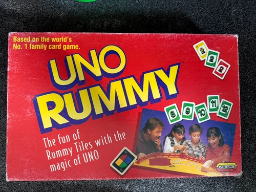 Vintage uno rommé speerspiele - vintage,