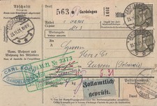 DR Paketkarte Mif Minr.2x