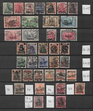 Danzig Sammlung gestempelt Mi