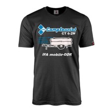 Camptourist Klappfix CT 6-2W DDR Camping Wohnzeltanhänger Zelt T-Shirt#4142