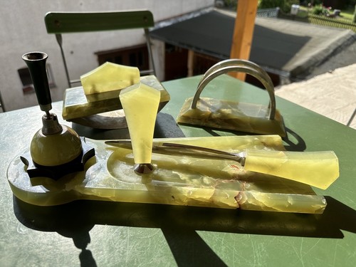 Antike schreibtisch garnitur - antike,