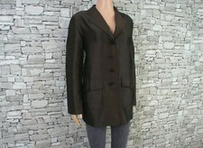 MAX MARA ITALY DAMEN SEIDE MIX FEST ABEND GEHROCK JACKETT BRAUN M 