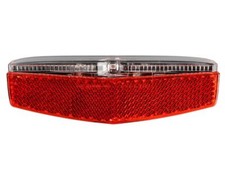 M-WAVE Rücklicht Helios USB Akku Gepäckträger Rücklicht 50 / 80 mm Bolzen StVZO