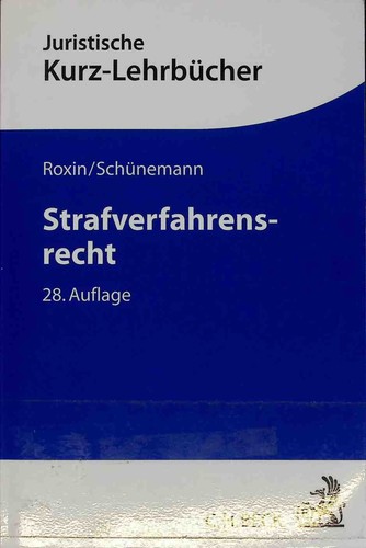Strafverfahrensrecht ein - :,