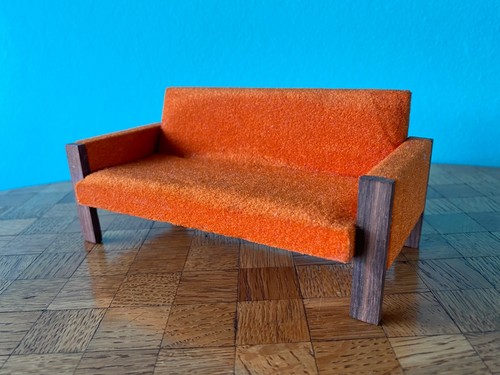 Sofa kariert bodo hennig 70er - kariert,