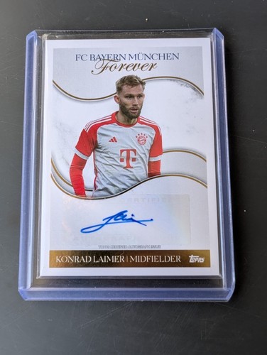 Konrad laimer autogramm karte - konrad,