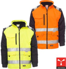 Winter Warnschutz Blouson Thermo Jacke Arbeitsjacke Herrenjacke Workwear