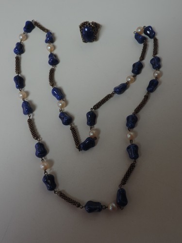 Kette,Halskette,blaue