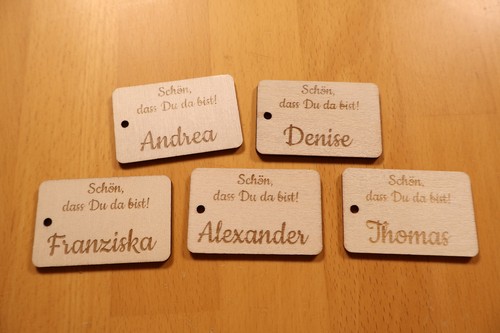 Tischkarten für hochzeit - tischkarten,