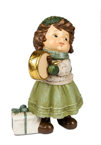 Deko winterkind mädchen - deko, mit
