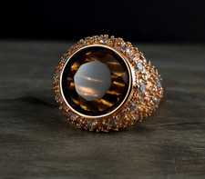 Ring Zirkonia braun 20,5 mm