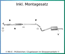 Auspuffanlage Skoda Fabia I