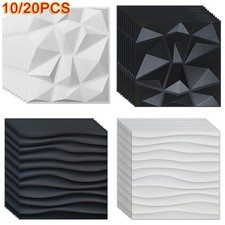 20Stk 3D Diamant Wandpaneele