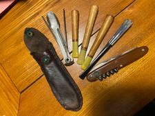 Zigarettenspitzen Raucherbesteck  Silber 800 Vintage altes Taschenmesser