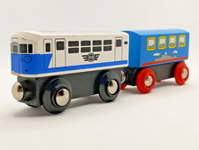 Holzeisenbahn 2achsiger