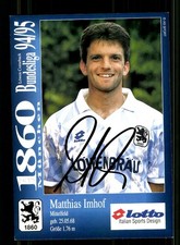 Matthias Imhof Autogrammkarte