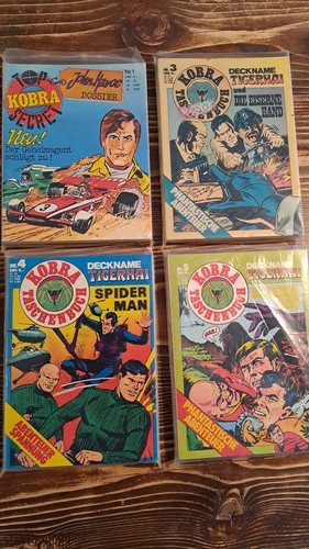 Kobra comic 1 bis 4 - kobra, nr.