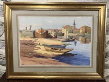 Alte Aquarell Signiert