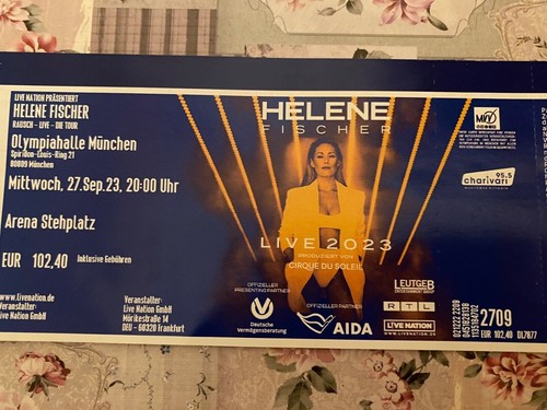 Helene fischer ticket 23 - helene,
