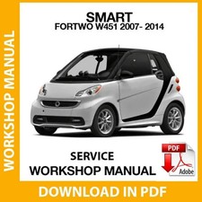 DOWNLOAD SMART FORTWO 2007 - 2014 WERKSTATTHANDBUCH PDF REPARATURSERVICE ENGL...