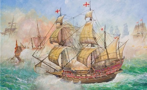 Zvezda 6502 350 spanisches - zvezda, 1/350
