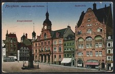 Pforzheim, Marktplatz mit