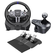 PXN V9 Gen2 Racing Wheel mit Pedalen und Shifter, 270/900° für PC, PS4, Xbox
