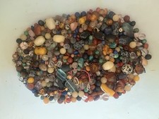 Halbedelsteine gebohrt 3 kg