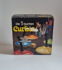 GEMA-Technik: Die 5 bunten Curlies Das Zimmerspiel Mini-Eisstockspiel