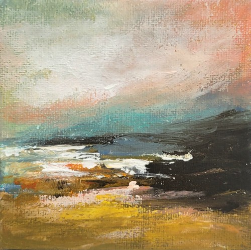 Acrylbild semiabstrakte - acrylbild,