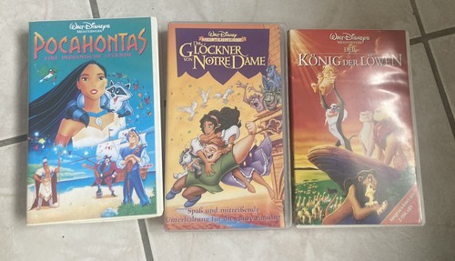 Vhs videokassetten disney - videokassetten,