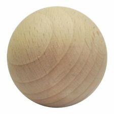 10  Holzkugel Buche 20  25  30  35  40  50  mm ungebohrt geschliffen unbehandelt