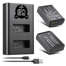 2 Stück 1200mAh LP-E12 Akku