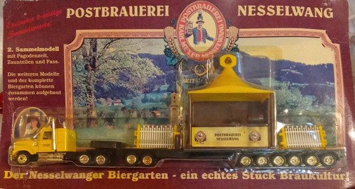 Werbe trucks postbrauerei - -,
