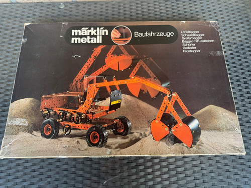 Vintage metallbaukasten 1055 - vintage,