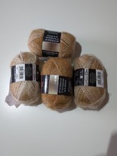 Mohairwolle Braun 4x50g