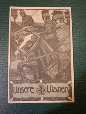 Feldpost Karte Unsere Ulanen 1915 (Z)