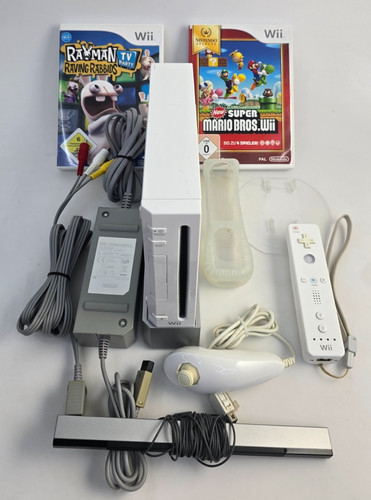 Nintendo wii rvl - wii, weiß