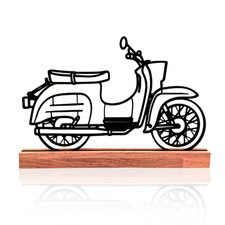 Deko-Aufsteller Simson S51, Schwalbe oder Trabant Wohnzimmer Deko Tischdeko NEU