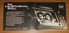 Seltene Werbung vintage DUAL C 839 RC HiFi Cassettendeck 1979