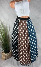 Langer Maxi PLISSEE ROCK