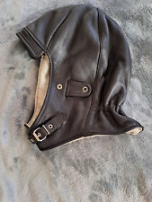 Leder-Cabrio-Cap gefüttert