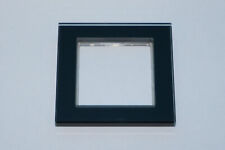 B-Ware Jung A creation Glasrahmen 1fach Rahmen Glas schwarz AC 581 GL SW -1Stück