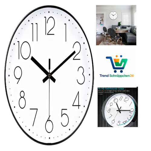 Funk wanduhr 30cm lautlos - wanduhr,