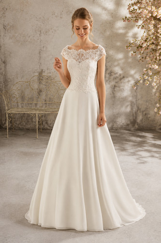 Brautkleid ivory a linie - ivory, a-linie