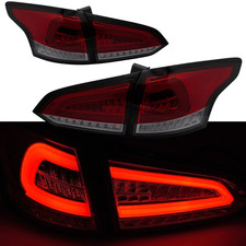 Voll LED Rückleuchten Set rot smoke für Ford Focus MK3 Kombi 2011-2018 dynamisch