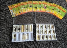 21 Stück Mini-Biester Insektensammlung mit Heften - Selten