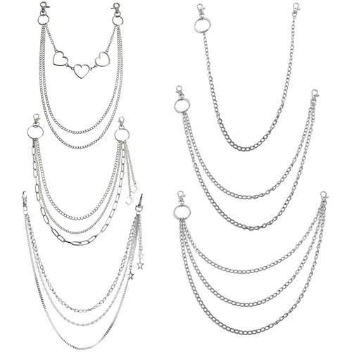 Hosenkette silber stück - hosenkette,
